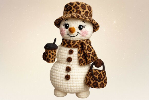 Crochet Winter Snowman Christmas PNG: A Designer’s Review