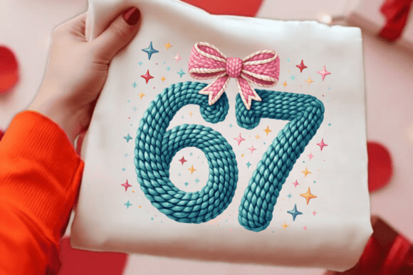 Faux Yarn Christmas 67 Bow PNG Illustrations