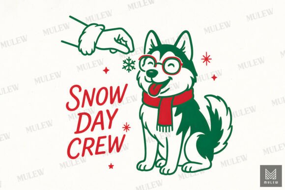 Husky Sublimation: Festive Illustrations