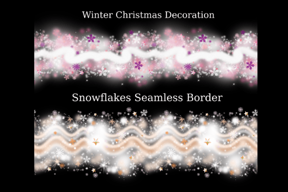 Review: Christmas Decoration Frame Border Illustrations