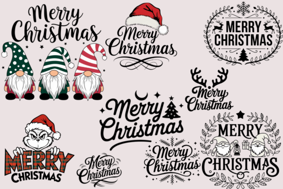 Review: Merry Christmas Text SVG for Holiday Embroidery