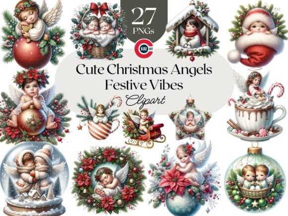 Reviewing Christmas Angel Ornament Illustrations
