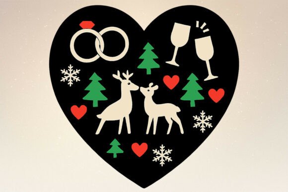 Reviewing the Reindeer Couple Christmas Heart PNG