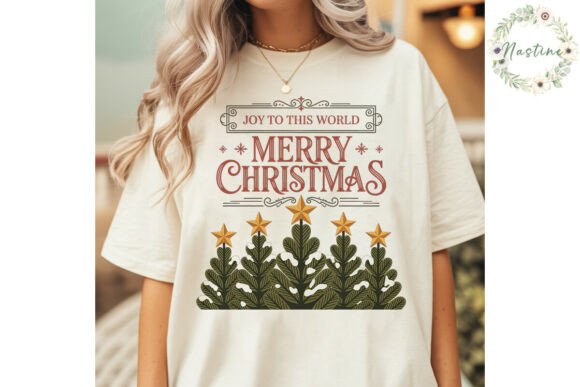 Vintage Christmas Trees: Festive Illustrations